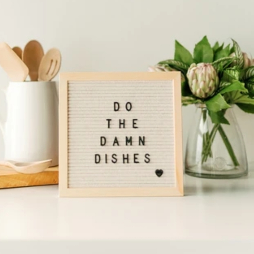 BNIB Underwood Letter Press Felt Letter Board